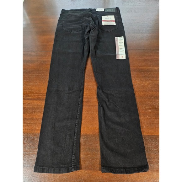 IZOD Slim Fit Jeans Mens 34x32 Jet Black NEW Ultra Softflex Sportflex IZ00JN22A - Picture 2 of 9